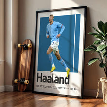 Erling Haaland Wall Art, Norwegian Football Star, Gift for Nieces 1459497500