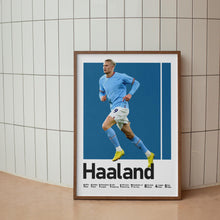 Erling Haaland Wall Art, Norwegian Football Star, Gift for Nieces 1459497500