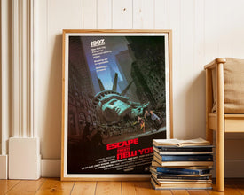 Escape From New York Movie Poster, 1980s Sci-Fi Film (Digital Download) 750809407