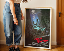 Escape From New York Movie Poster, 1980s Sci-Fi Film (Digital Download) 750809407