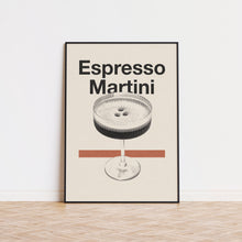 Espresso Martini Cocktail Minimalist Poster  Drinks Poster  Art Deco Poster   Cocktail Wall Art  Housewarming Gift  Bar Decor 1566581076
