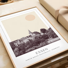 Essen Poster Print, Essen Travel Poster, Essen Minimalistic Wall Art, Essen, North Rhine-Westphalia, Germany 1868248520