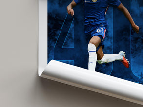 Estevao Football Poster  Chelsea Football Art Print for Fans 4403239607