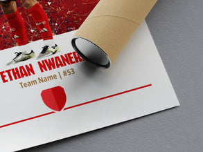 Ethan Nwaneri Poster Football Posters, Football Prints 1870117881