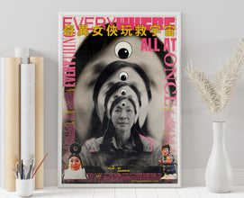 Everything Everywhere All at Once Poster - Dan Kwan - Minimalist Movie Poster - Vintage Retro Art Print - Custom Poster - Wall Art Print 1889717585