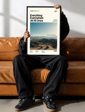 Everything Everywhere All at Once Poster, Mid-Century Modern Art, Minimalist Movie Poster 4426081173