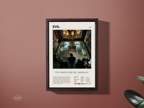Evil 2019 TV Show Poster  Michelle King  Robert King  Mike Colter  Minimalist Art  Custom Poster  Digital Download & Print Options 1745299464