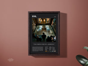 Evil 2019 TV Show Poster  Michelle King  Robert King  Mike Colter  Minimalist Art  Custom Poster  Digital Download & Print Options 1745299464