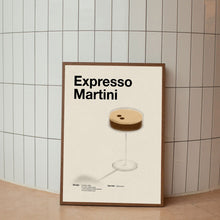 Expresso Martini Cocktail Minimalist Poster  Drink Recipe Poster  Bar Cart Poster  Wall Art  Home Decor  Housewarming Gifts 1503996921