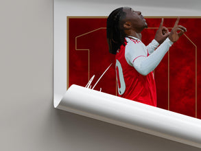 Eze Football Poster North London Modern Fan Art Print 4384296633