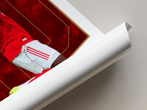 Eze Football Poster North London Modern Fan Art Print 4384296633
