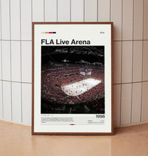 FLA Live Arena Poster, Florida Panthers Poster Print, NHL Arena Poster, Hockey Fan Gift Print