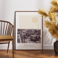 Fairfield Poster Print, Fairfield Travel Poster, Fairfield Minimalistic Wall Art, Fairfield, California, United States 1882436619