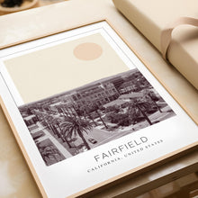 Fairfield Poster Print, Fairfield Travel Poster, Fairfield Minimalistic Wall Art, Fairfield, California, United States 1882436619