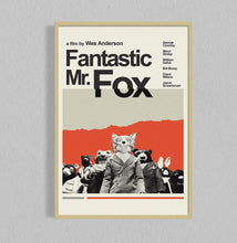 Fantastic Mr Fox Mid Century Movie Poster  Film Posters  Minimalist Movie Poster  Digital Download  Printable Wall Art Poster 962204580