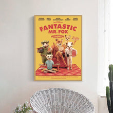 Fantastic Mr Fox Movie Poster, HD Wall Art Canvas Painting For Home Decor 1715355430