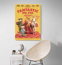Fantastic Mr Fox Movie Poster, HD Wall Art Canvas Painting For Home Decor 1715355430