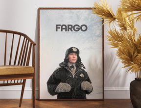 Fargo Movie Poster, Print Poster, Gift Idea, Printable Art, Retro Poster, Vintage Poster, Joel Coen, Frances McDormand, Marge Gunderson 1890157057