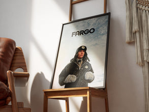 Fargo Movie Poster, Print Poster, Gift Idea, Printable Art, Retro Poster, Vintage Poster, Joel Coen, Frances McDormand, Marge Gunderson 1890157057