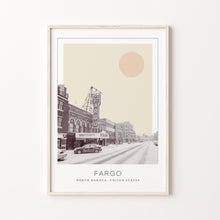 Fargo Poster Print, Fargo Travel Poster, Fargo Minimalistic Wall Art, Fargo, North Dakota, United States 1882439401