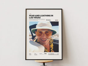 Fear and Loathing in Las Vegas Poster, Johnny Depp Poster, Terry Gilliam Film Fear and Loathing in Las Vegas Print, Movie Wall Art Idea 4321816234