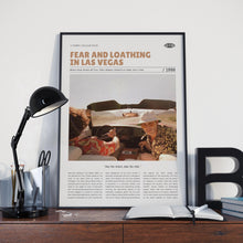 Fear and Loathing in Las Vegas, Terry Gilliam, Retro Movie Poster, Custom Movie Poster Print 4421169449