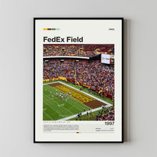 FedEx Field Poster, Washington Commanders Poster Print, NFL Stadium Poster, Football Fan Gift Print