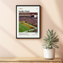 FedEx Field Poster, Washington Commanders Poster Print, NFL Stadium Poster, Football Fan Gift Print