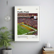 FedEx Field Poster, Washington Commanders Poster Print, NFL Stadium Poster, Football Fan Gift Print