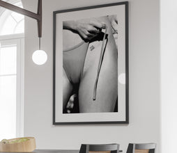 Feminist Poster, Printable Hypebeast Wall Art, Black and White, Beach Photography, Girls Bathroom Decor, Coastal Wall Art, Digital Download 1768545722