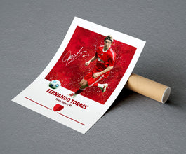 Fernando Torres Poster Football Legend Posters, Football Prints 4328337303