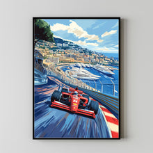 Ferrari Formula 1 Racing Car Poster – Iconic Motorsport Wall Art