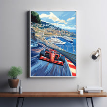 Ferrari Formula 1 Racing Car Poster – Iconic Motorsport Wall Art