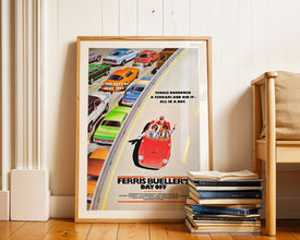 Ferris Bueller's Day Off, 1980s, Movie Poster, (Digital Download), Printable, Cinema Fan Gift 808551192