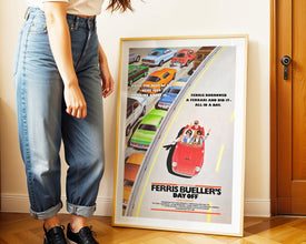 Ferris Bueller's Day Off, 1980s, Movie Poster, (Digital Download), Printable, Cinema Fan Gift 808551192