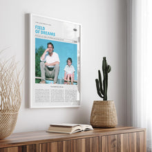 Field of Dreams, Phil Alden Robinson, Retro Movie Poster, Custom Movie Poster Print 4421166923