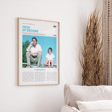 Field of Dreams, Phil Alden Robinson, Retro Movie Poster, Custom Movie Poster Print 4421166923