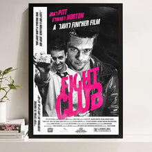 Fight Club Movie Poster Handmade Canvas Wall Art 1842332747