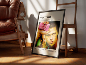 Fight Club Movie Poster  David Fincher's Fight Club Poster Print  Special Design Film Poster  Glossy Paper Movie Poster  Wall Decor Idea 1871485463