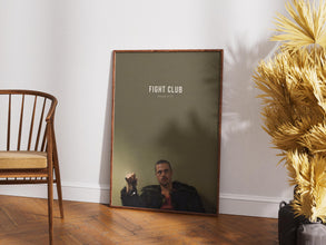 Fight Club Movie Poster,Film Print, Movie Lovers Gift, Printable Wall Art, David Fincher, Edward Norton, Brad Pitt, Retro Vintage Poster 1886836793