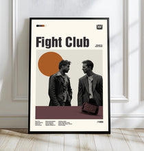 Fight Club Movie Poster, Mid-Century Modern Art, Vintage Movie Print 4442527557 6715
