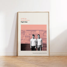 Fight Club print - Movie poster, retro, mid century modern, vintage art print, minimalist 1184312857