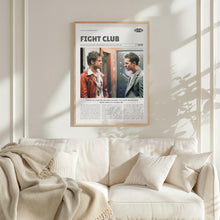 Fight Club, David Fincher, Retro Movie Poster, Custom Movie Poster 4421169588