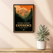Firewatch Poster  Retro Print  Wall Art  Kraft Paper Print  Home Decor  Gift Poster  Game Poster #2