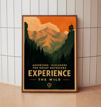Firewatch Poster  Retro Print  Wall Art  Kraft Paper Print  Home Decor  Gift Poster  Game Poster #2