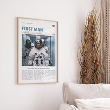 First Man, Damien Chazelle, Retro Movie Poster, Custom Movie Poster Print 4421165225