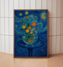 Fish Bowl Flowers Henri Matisse Print, Henri Matisse Style Fauvism Painting, Modern Exhibition Print, Flower Bouquet, Modern Artistic Fun