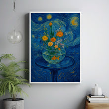 Fish Bowl Flowers Henri Matisse Print, Henri Matisse Style Fauvism Painting, Modern Exhibition Print, Flower Bouquet, Modern Artistic Fun