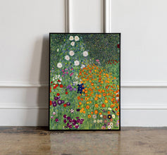 Fleur Jardin by Gustav Klimt Poster, Gustav Klimt Wall art, Botanical Print, Flower Art Print, Floral Still Life print, Gift Idea 1680833198