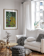 Fleur Jardin by Gustav Klimt Poster, Gustav Klimt Wall art, Botanical Print, Flower Art Print, Floral Still Life print, Gift Idea 1680833198